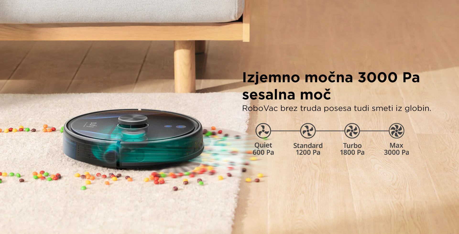 Anker LR30 Hybrid robotski sesalnik