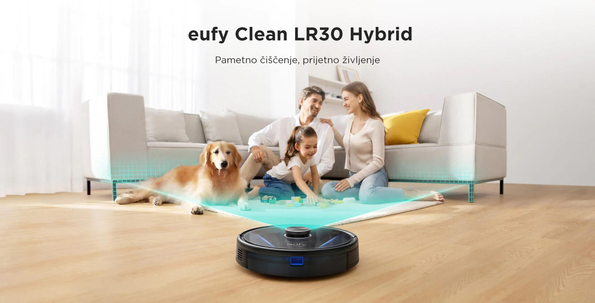 Anker LR30 Hybrid robotski sesalnik
