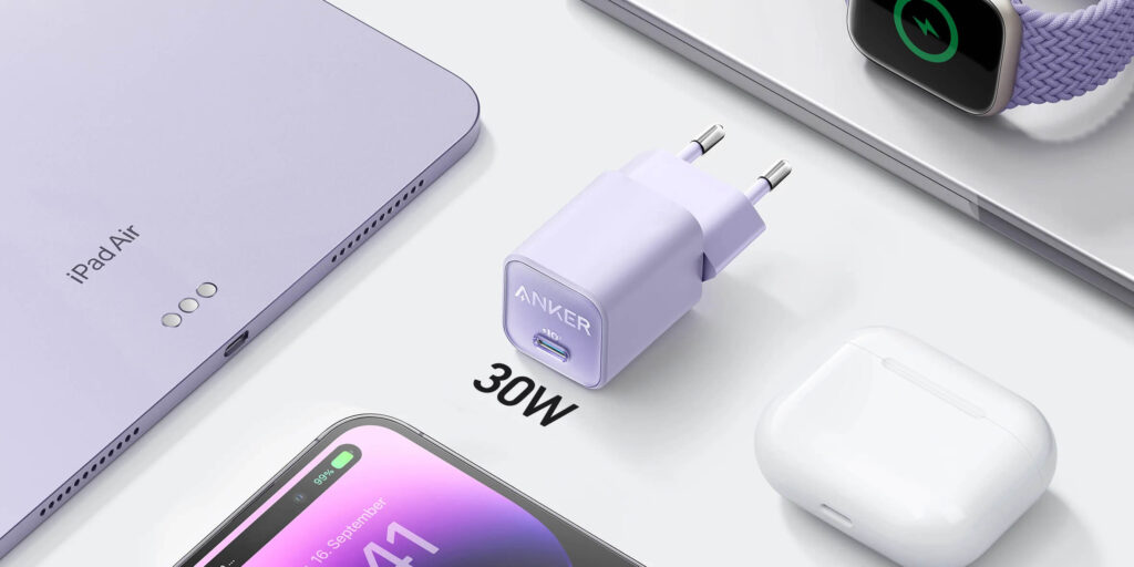 Anker Nano 3 30W USB-C polnilec