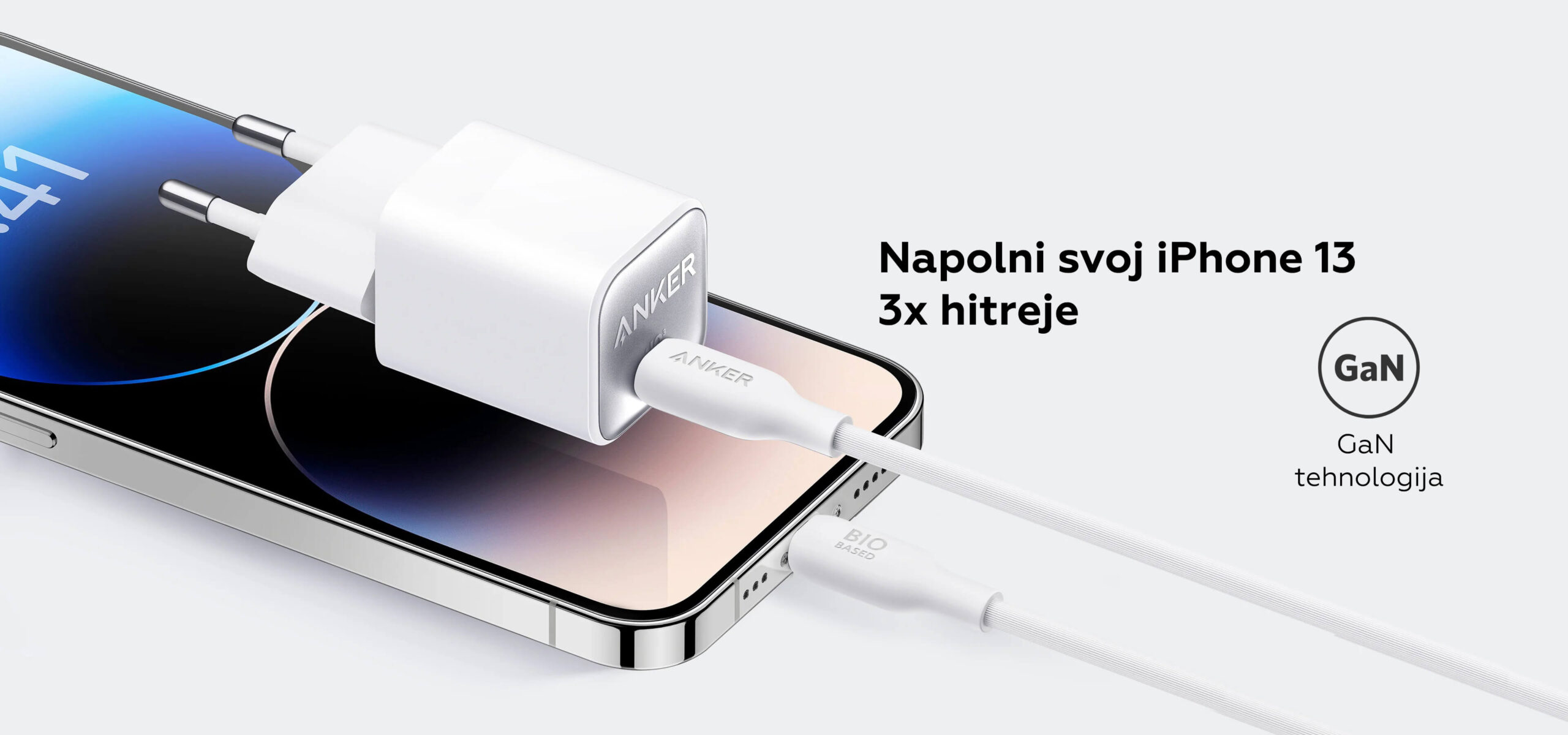 Anker Nano 3 30W USB-C polnilec