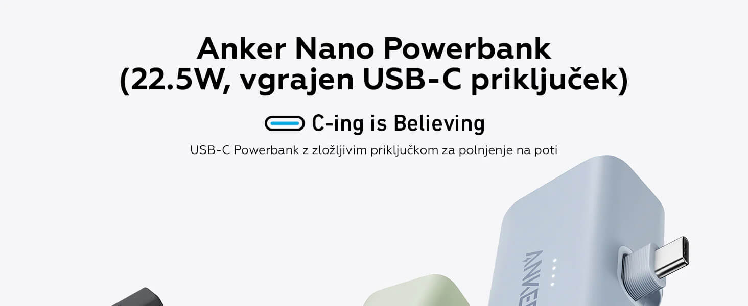 Anker Nano 5K 22.5 W powerbank