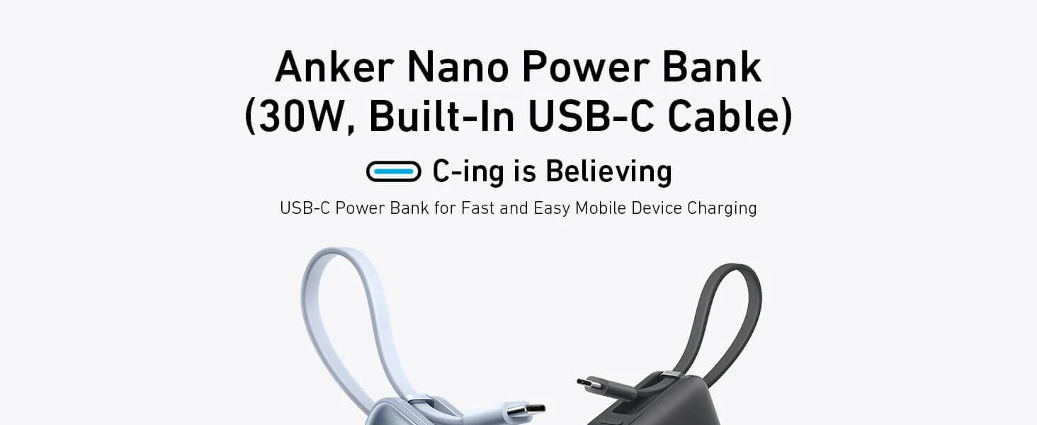 Anker 545 Nano 10K mAh 30W powerbank