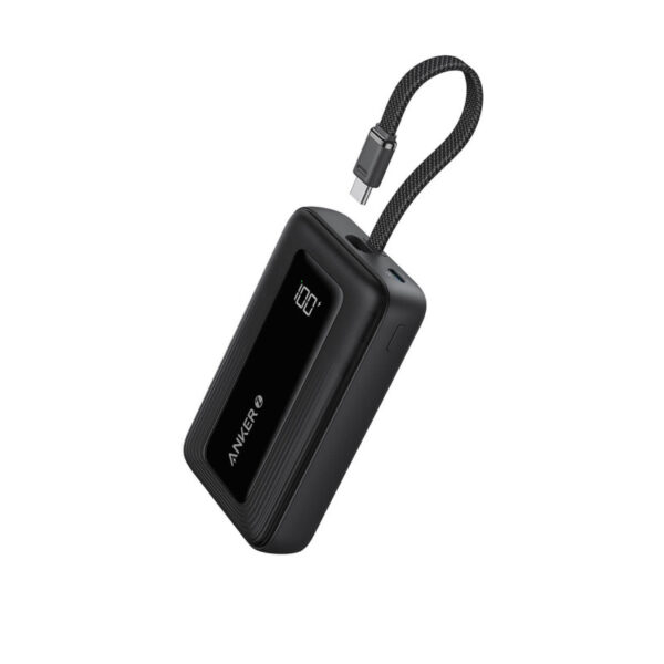 Anker Zolo Powerbank 10000 mAh, 30W z vgrajenim kablom