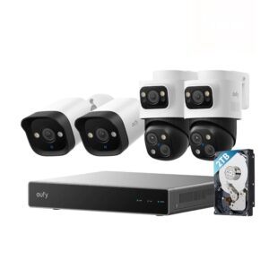 Eufy Security PoE NVR nadzorni sistem S4 (2x E40 + 2x S4)