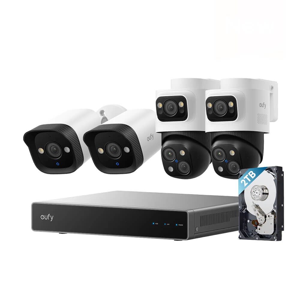 Eufy Security PoE NVR nadzorni sistem S4 (2x E40 + 2x S4) Eufy Security PoE NVR nadzorni sistem S4 (2x E40 + 2x S4)