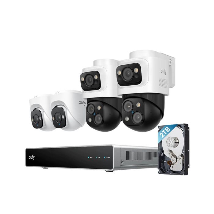 Eufy Security PoE NVR nadzorni sistem S4 (2x E41 + 2x S4) Eufy Security PoE NVR nadzorni sistem S4 (2x E41 + 2x S4)
